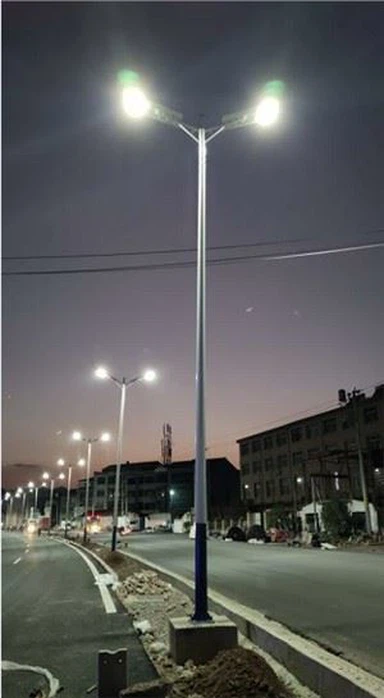 vše v jednom integrovaném solárním pouličním osvětlení