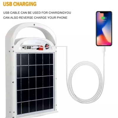 Solární světla s USB nabíječkou